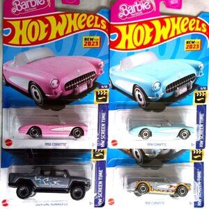 2023 MATTEL BARBIE THE MOVIE HOT WHEELS  4-PACK -SEALED